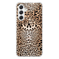 Leuke Telefoonhoesjes Samsung Galaxy A54 shockproof case - Luipaardprint