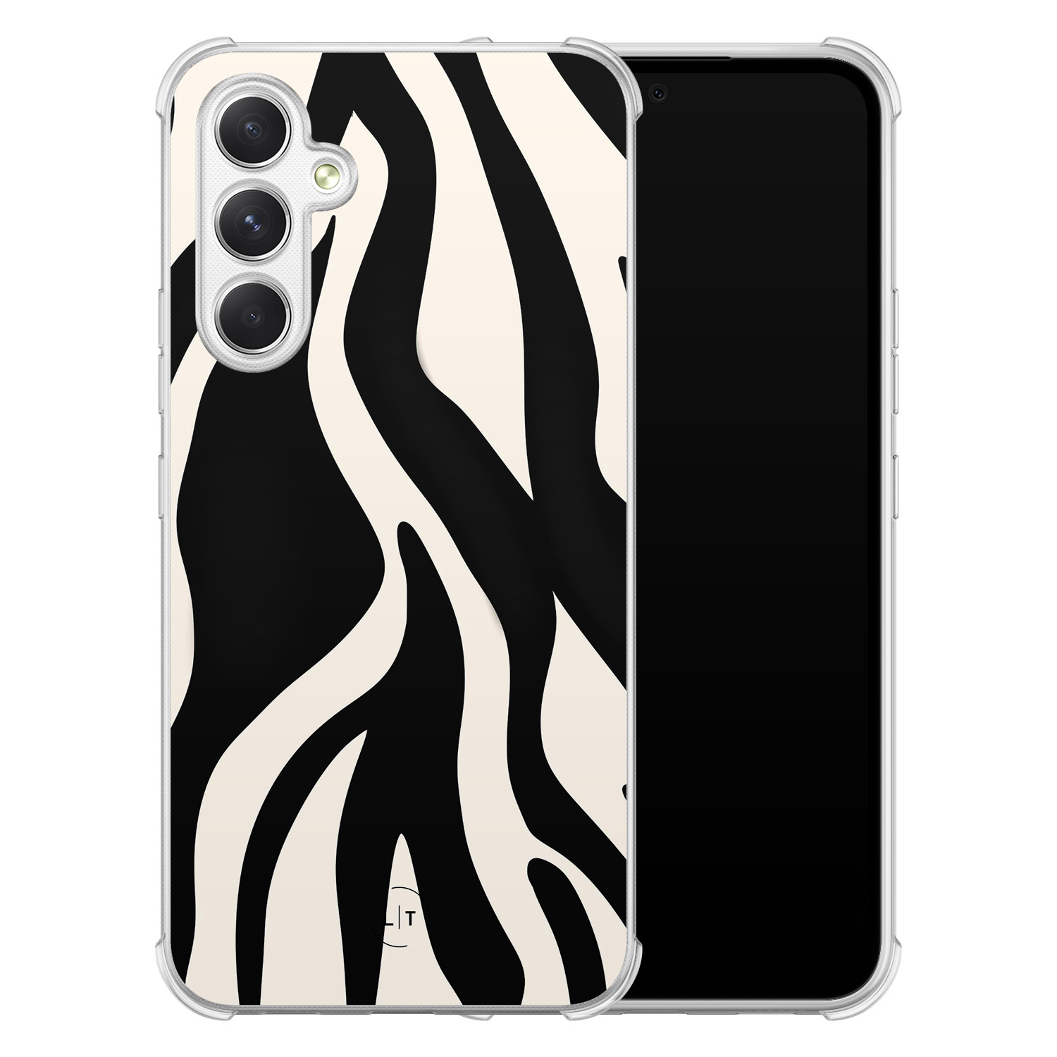 Leuke Telefoonhoesjes Samsung Galaxy A54 shockproof case - Zebra