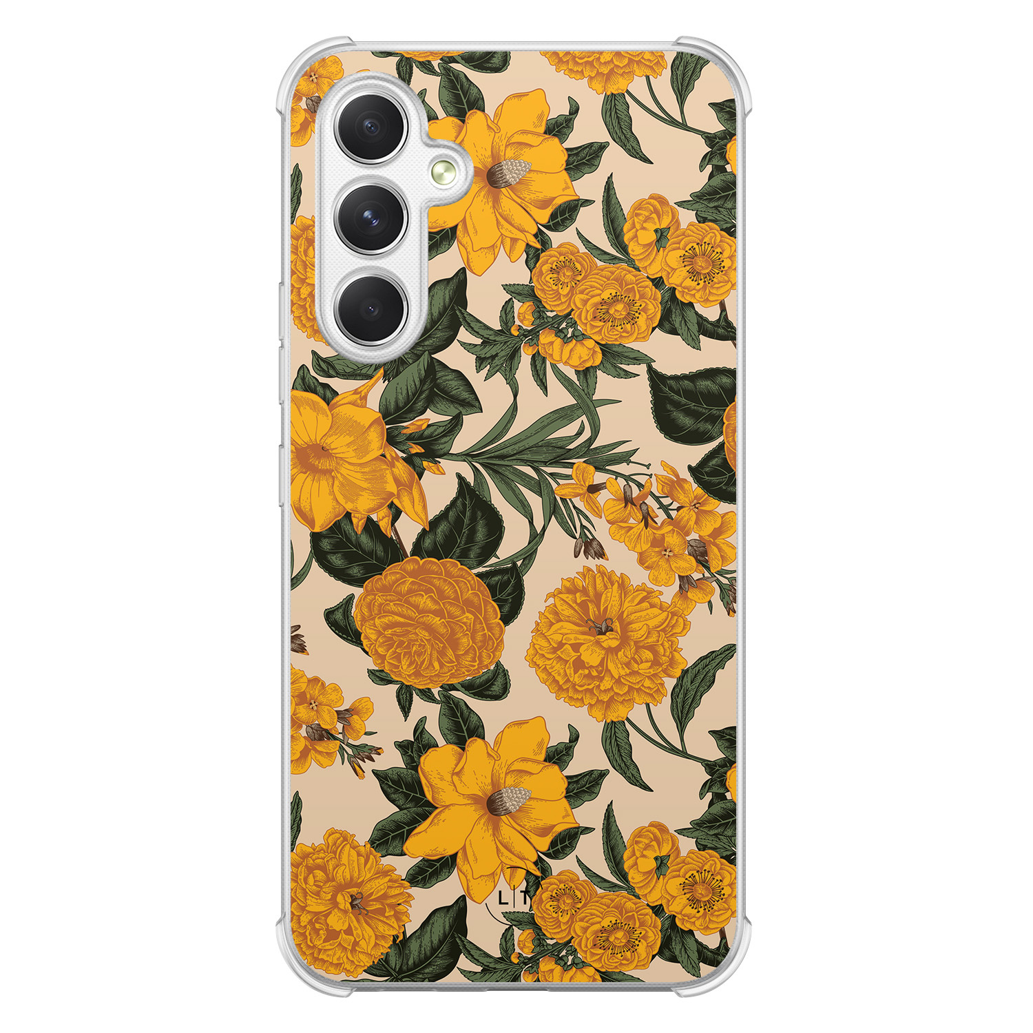 Leuke Telefoonhoesjes Samsung Galaxy A54 shockproof case - Retro flowers