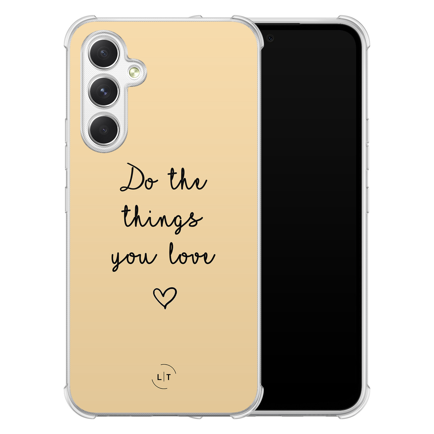 Leuke Telefoonhoesjes Samsung Galaxy A54 shockproof case - Do the things with love
