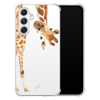Leuke Telefoonhoesjes Samsung Galaxy A54 shockproof case - Giraffe