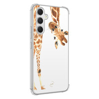 Leuke Telefoonhoesjes Samsung Galaxy A54 shockproof case - Giraffe
