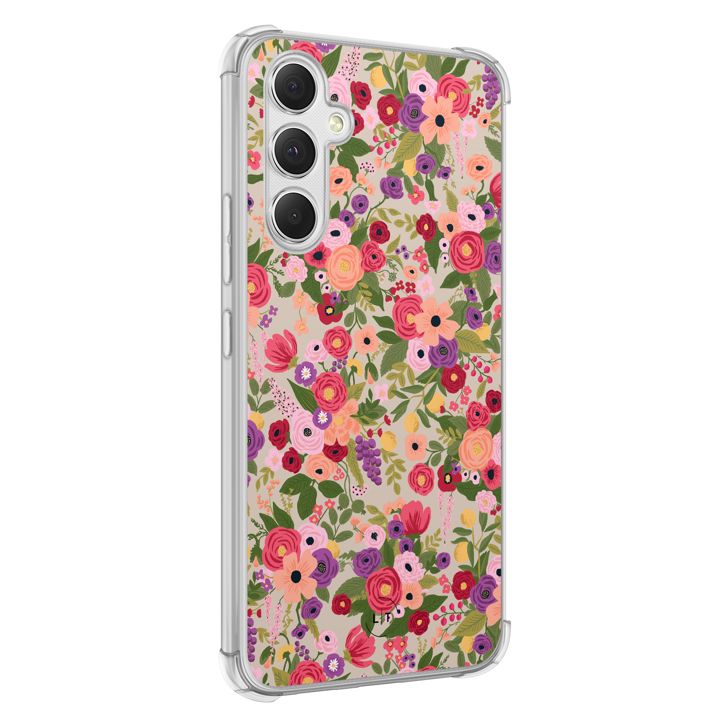 Leuke Telefoonhoesjes Samsung Galaxy A54 shockproof case - Floral garden