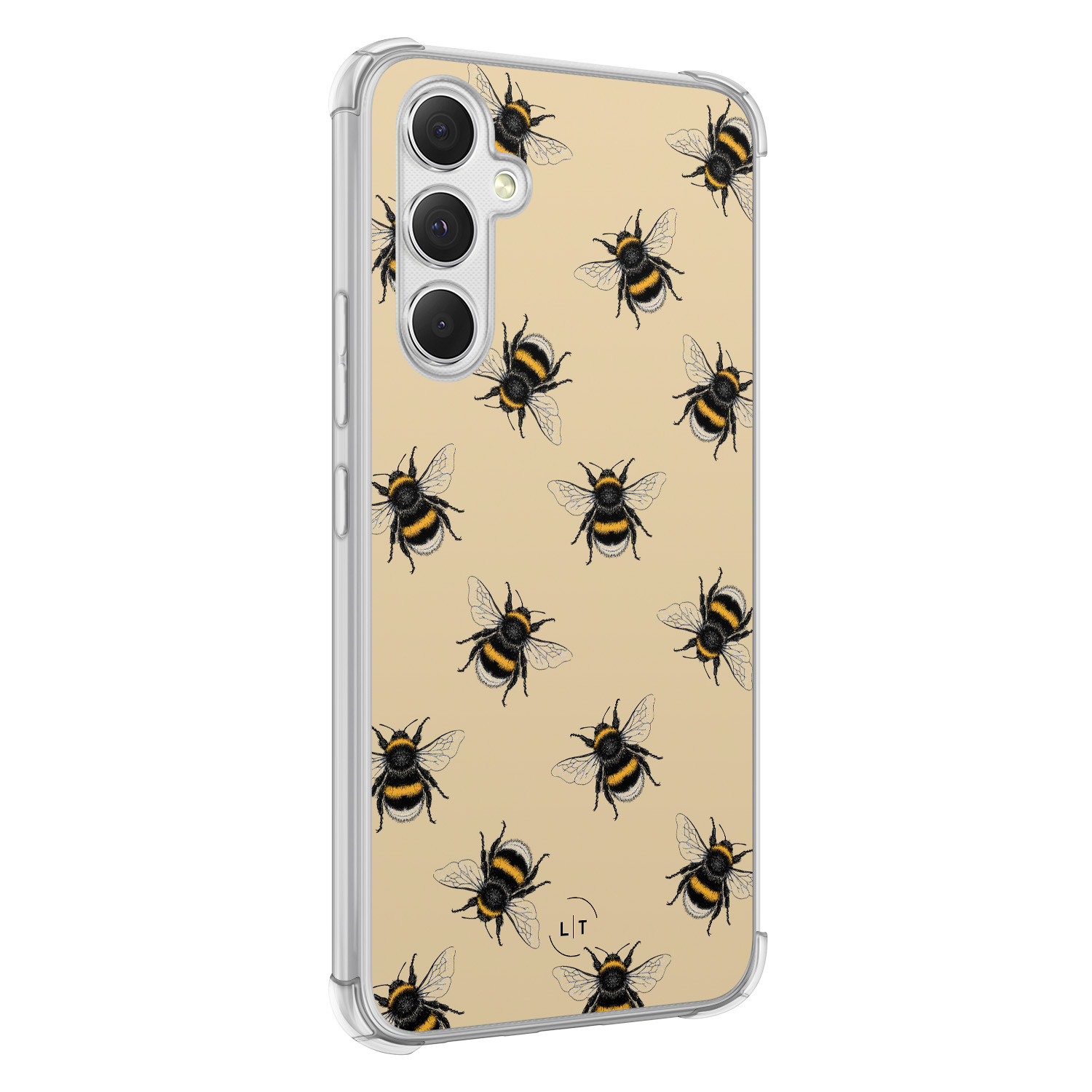 Leuke Telefoonhoesjes Samsung Galaxy A54 shockproof case - Bee happy