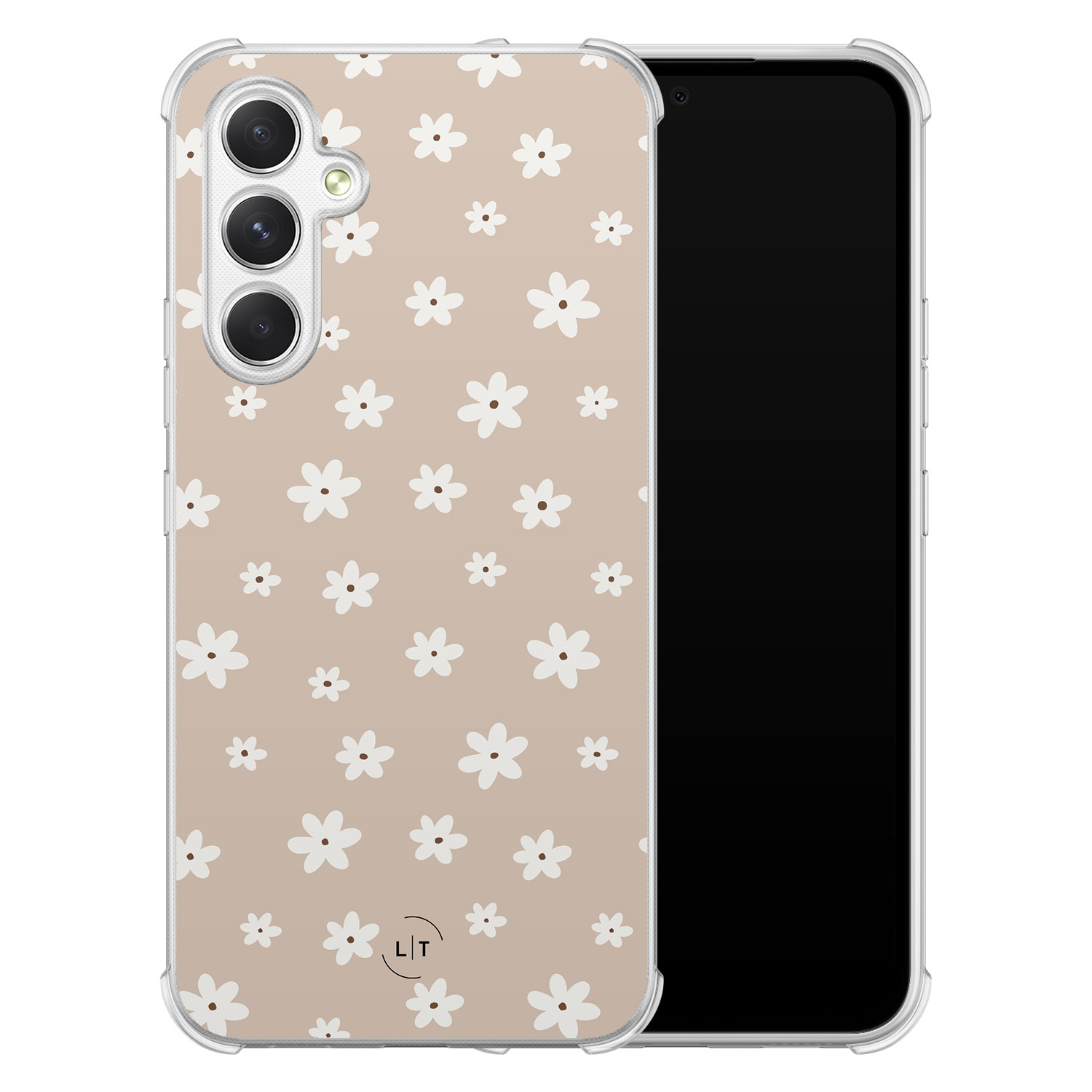 Leuke Telefoonhoesjes Samsung Galaxy A54 shockproof case - Cute flowers
