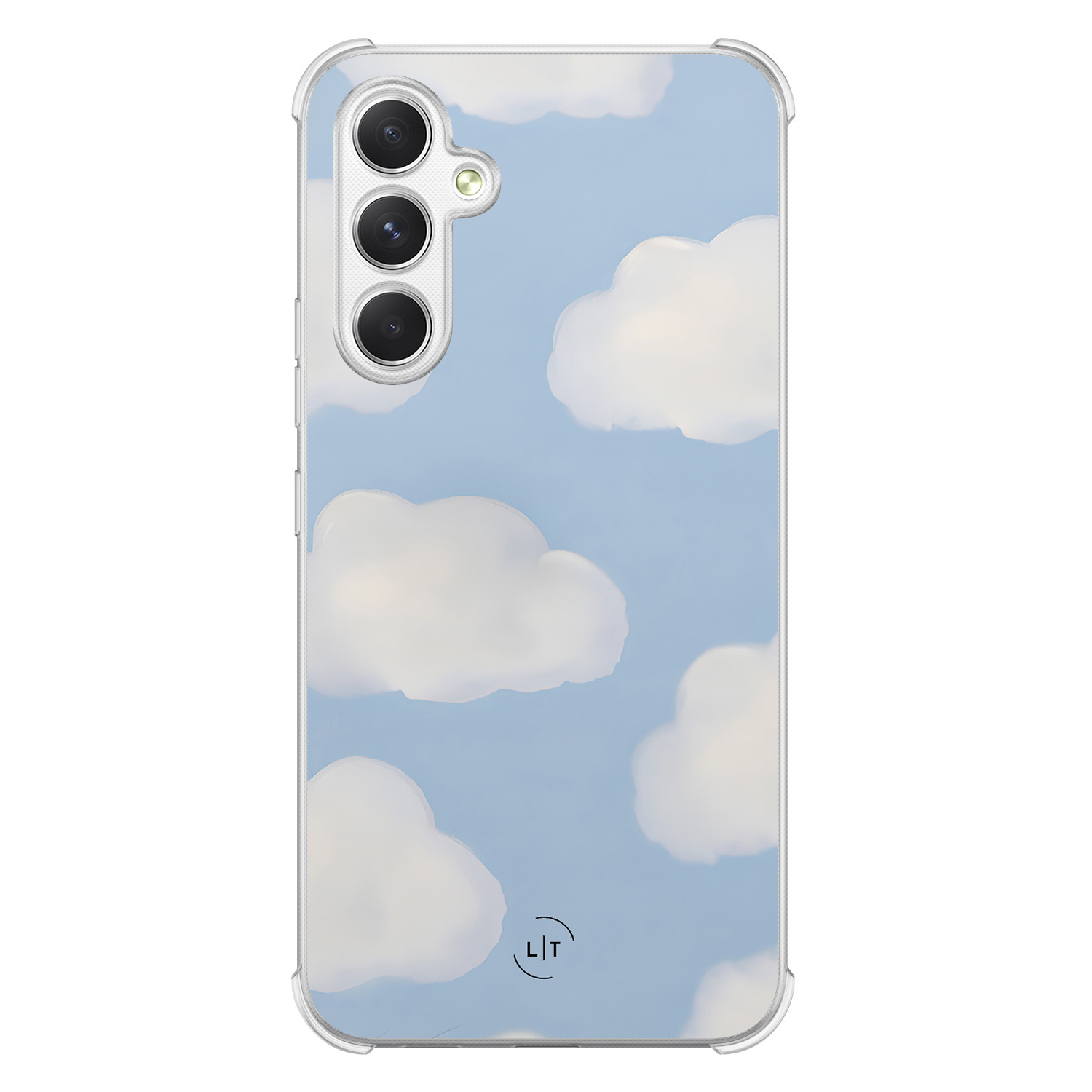 Leuke Telefoonhoesjes Samsung Galaxy A54 shockproof case - Wolken