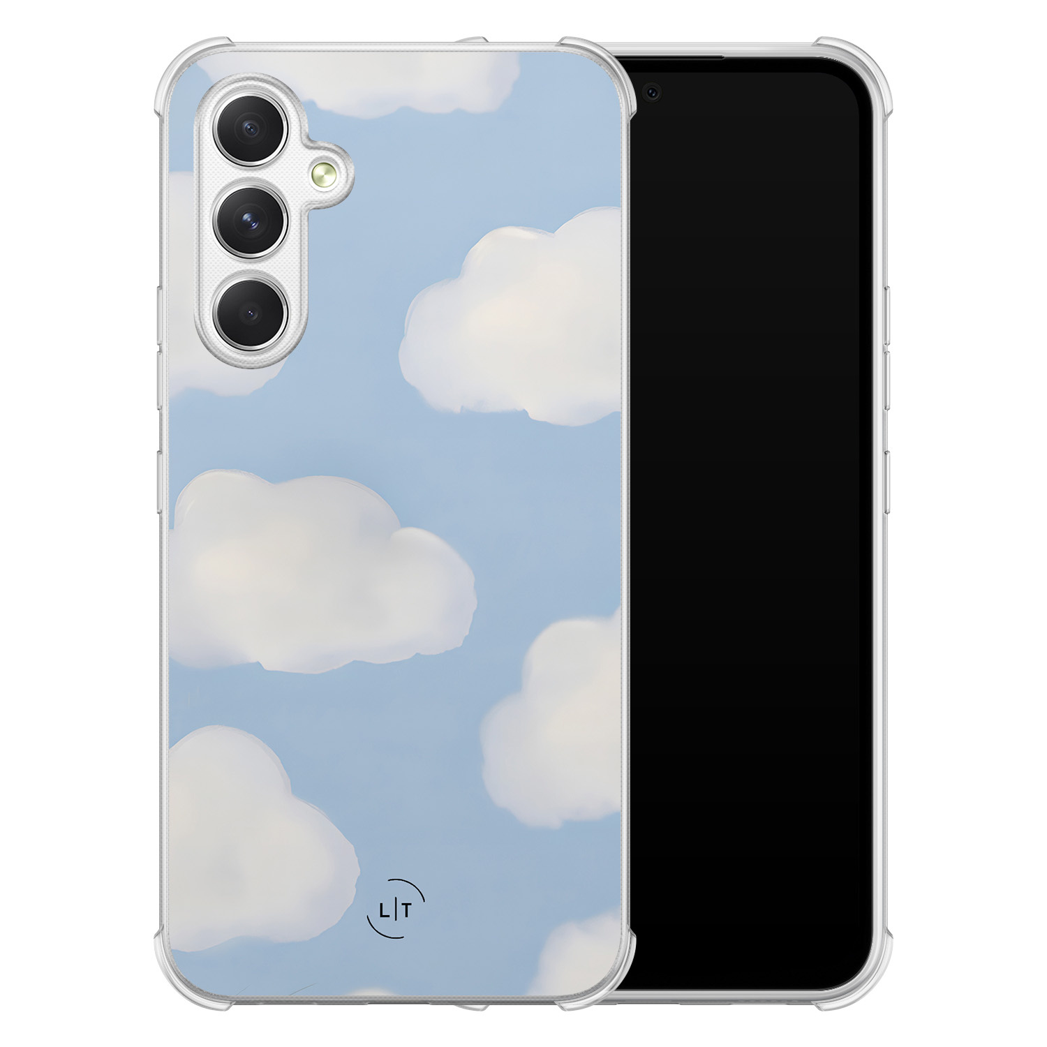 Leuke Telefoonhoesjes Samsung Galaxy A54 shockproof case - Wolken