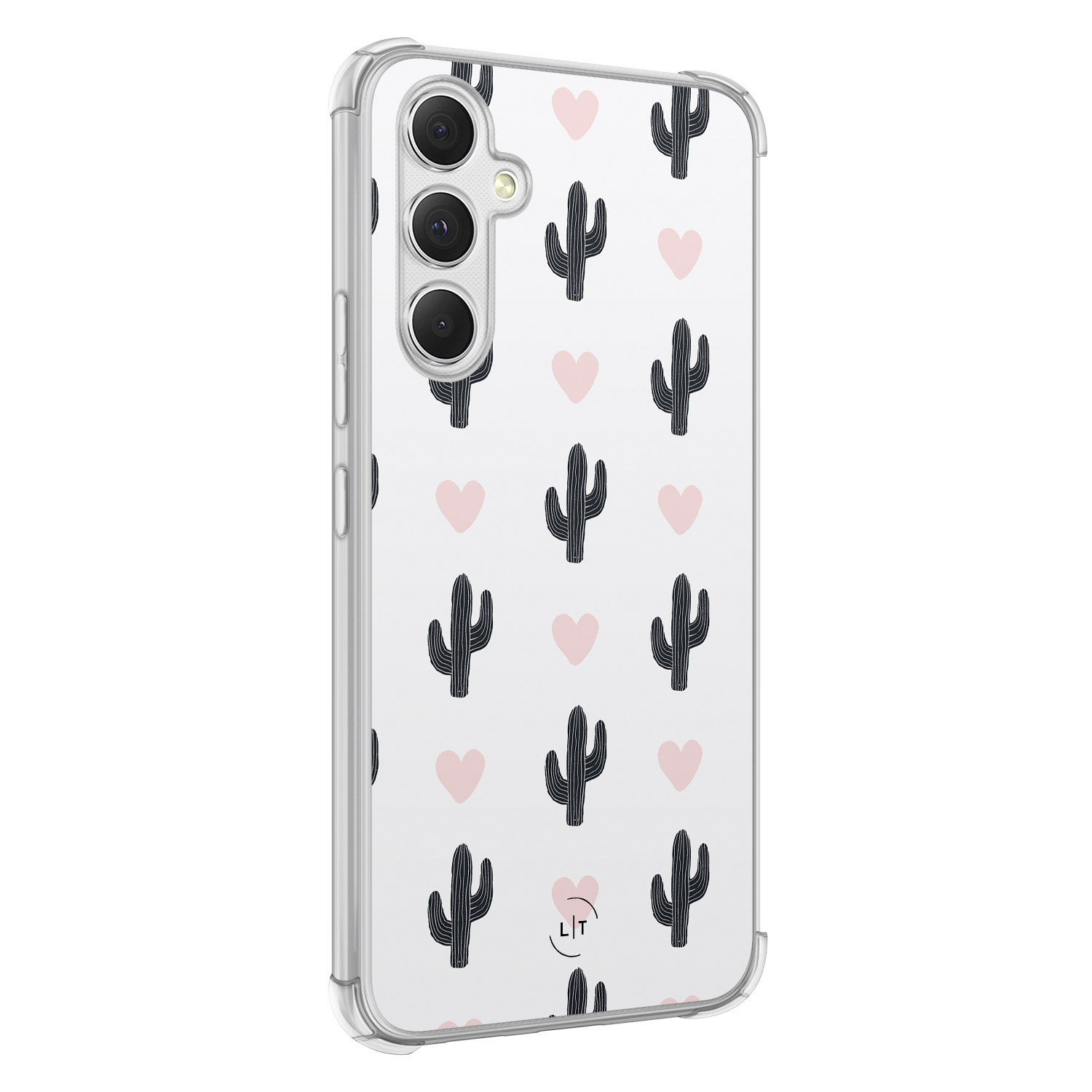 Leuke Telefoonhoesjes Samsung Galaxy A54 shockproof case - Cactus love