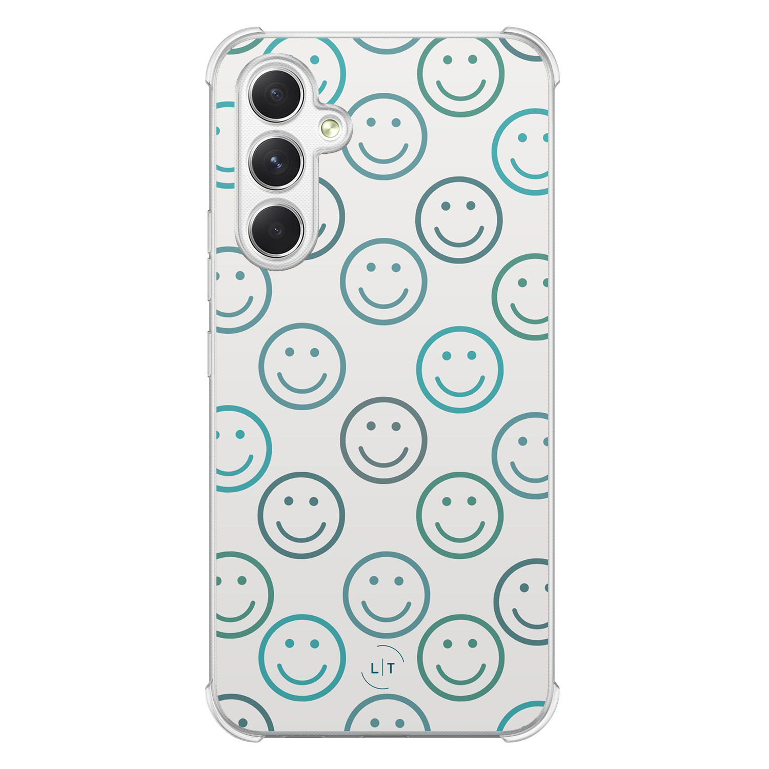 Leuke Telefoonhoesjes Samsung Galaxy A54 shockproof case - Happy faces