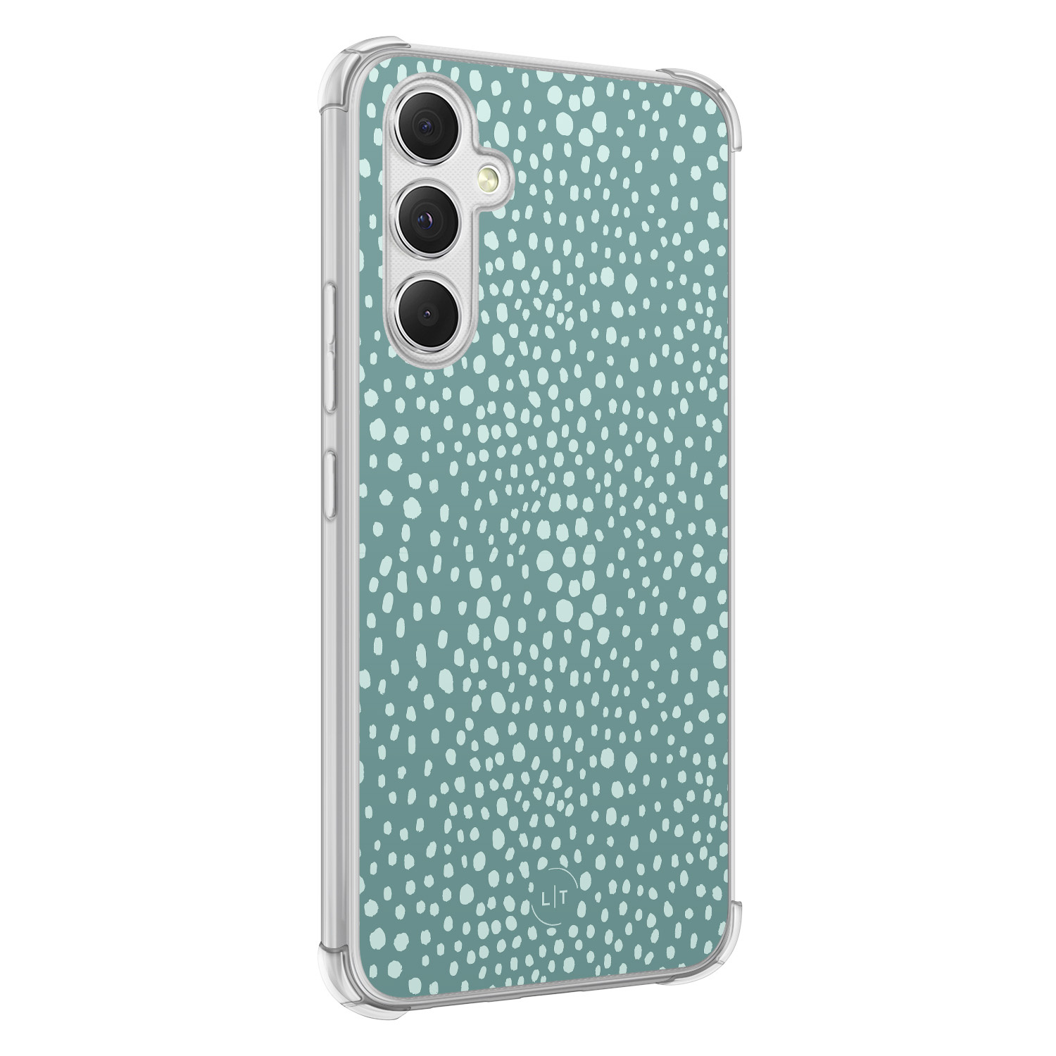 Leuke Telefoonhoesjes Samsung Galaxy A54 shockproof case - Blue dots