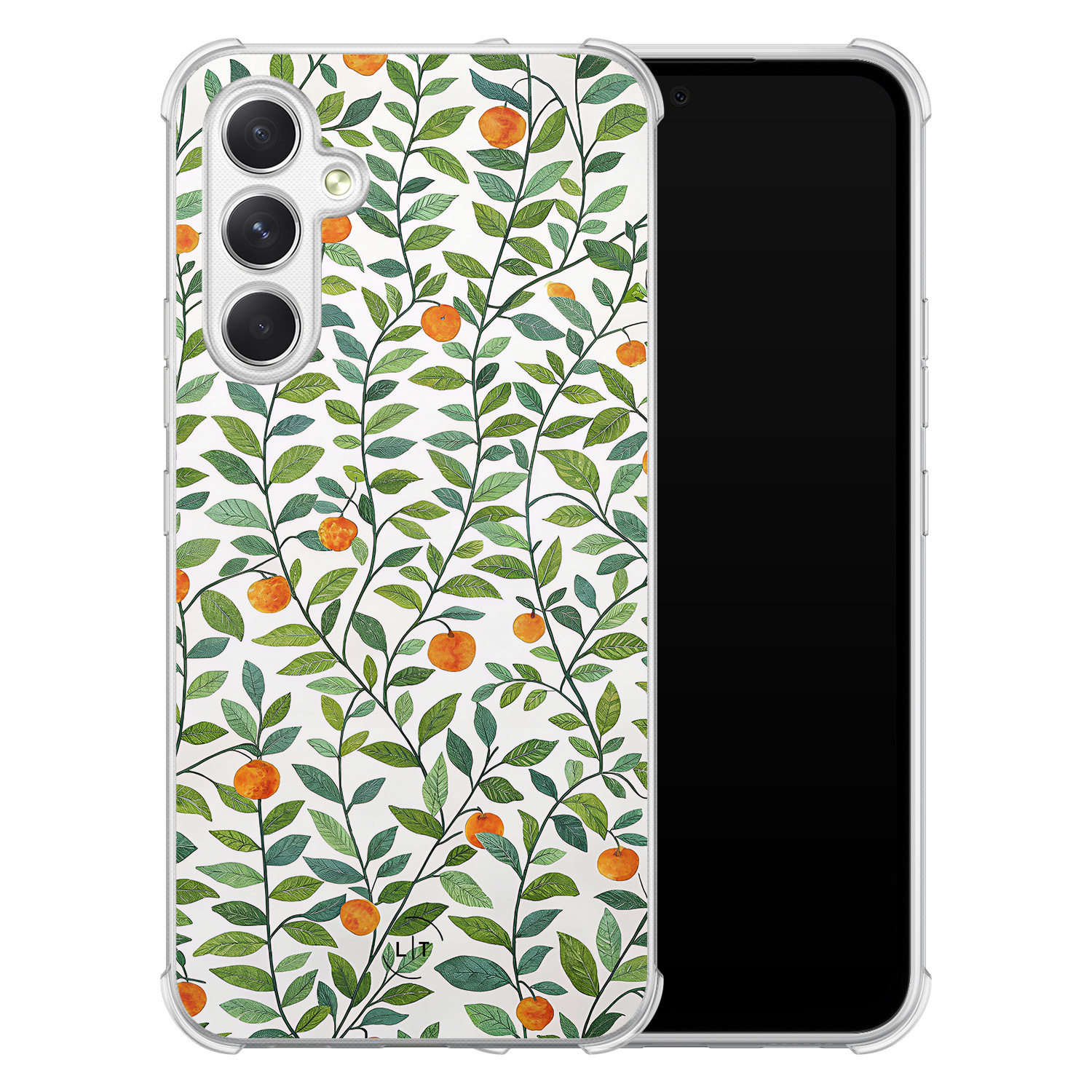 Leuke Telefoonhoesjes Samsung Galaxy A54 shockproof case - Orange garden