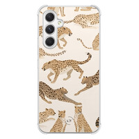 Leuke Telefoonhoesjes Samsung Galaxy A54 shockproof case - Cheetah