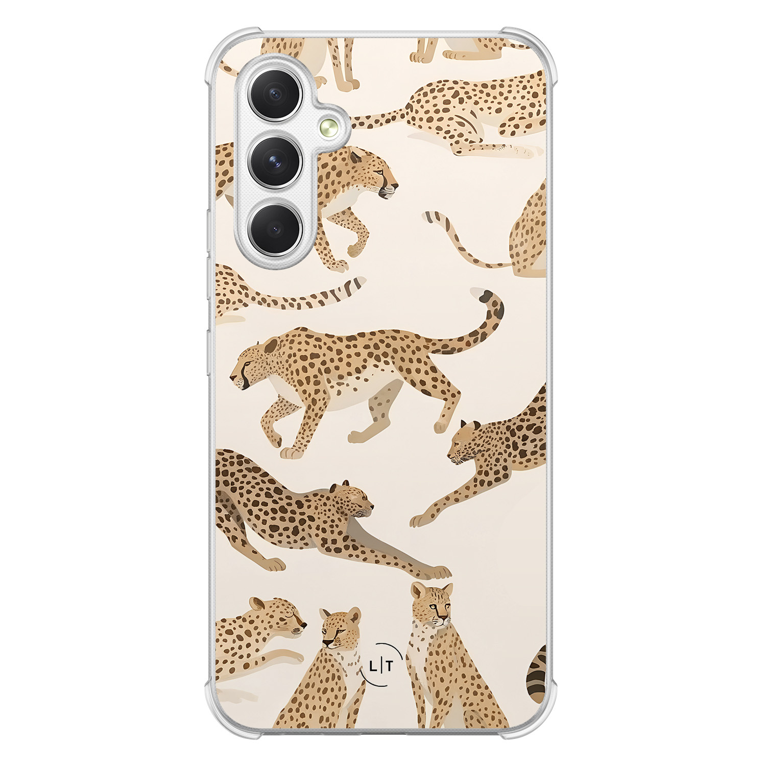 Leuke Telefoonhoesjes Samsung Galaxy A54 shockproof case - Cheetah