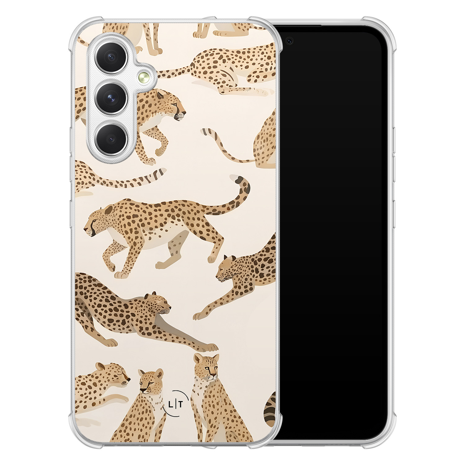 Leuke Telefoonhoesjes Samsung Galaxy A54 shockproof case - Cheetah
