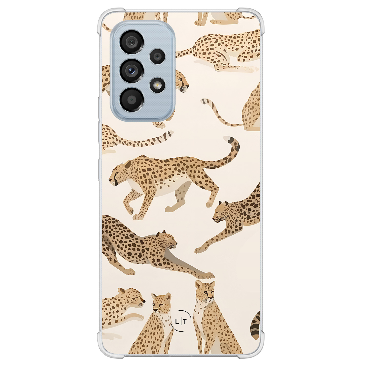 Leuke Telefoonhoesjes Samsung Galaxy A53 shockproof case - Cheetah