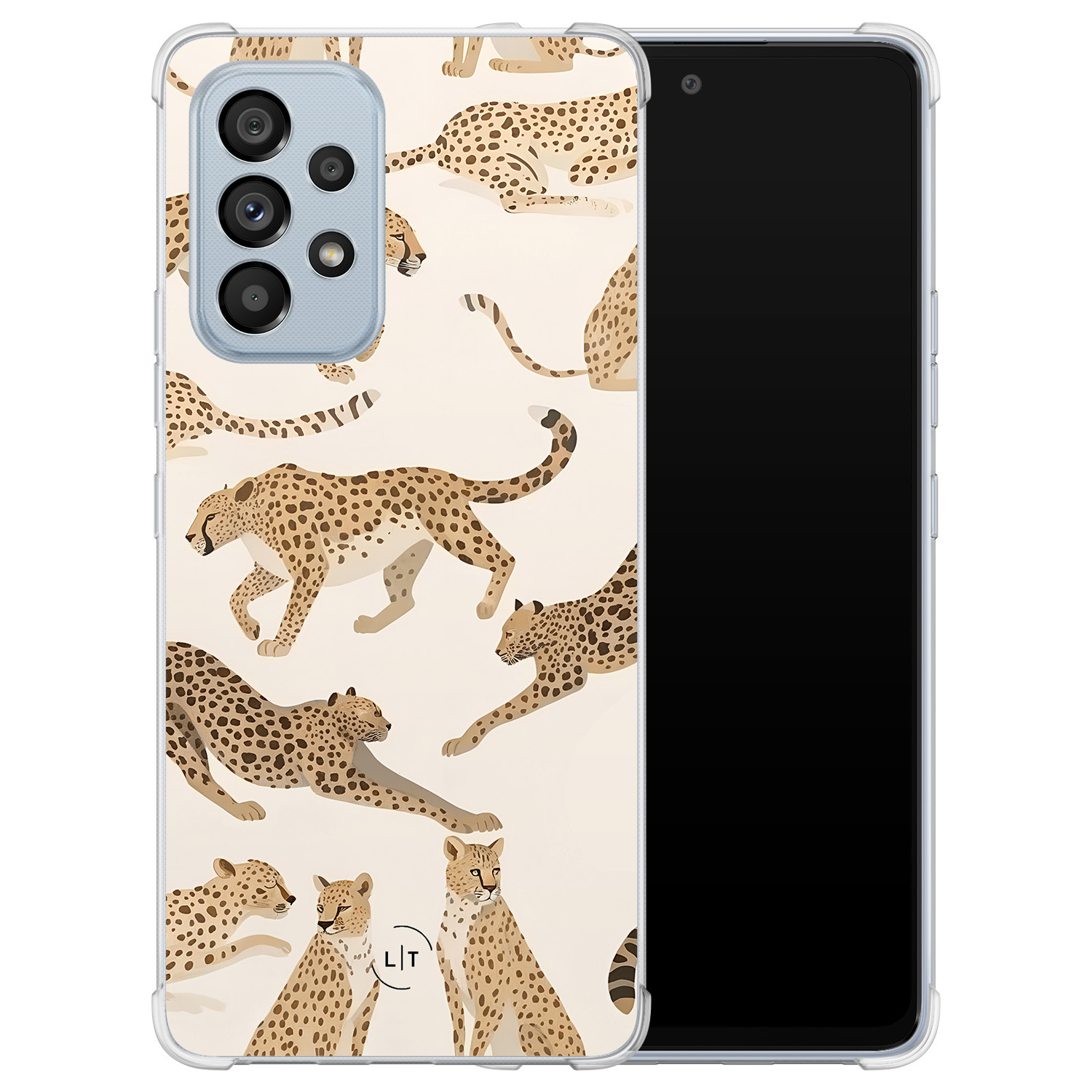 Leuke Telefoonhoesjes Samsung Galaxy A53 shockproof case - Cheetah