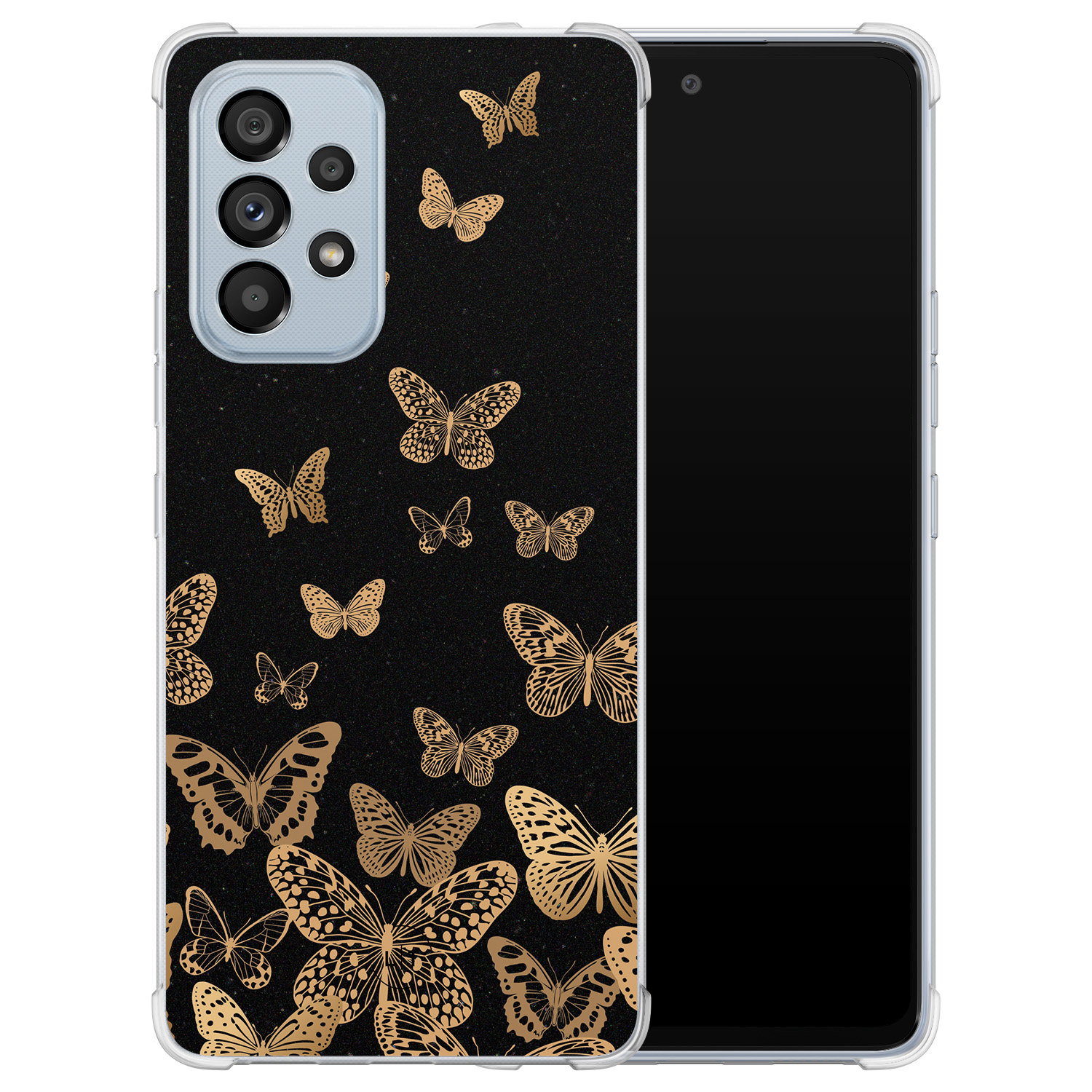 Leuke Telefoonhoesjes Samsung Galaxy A53 shockproof case - Vlinders