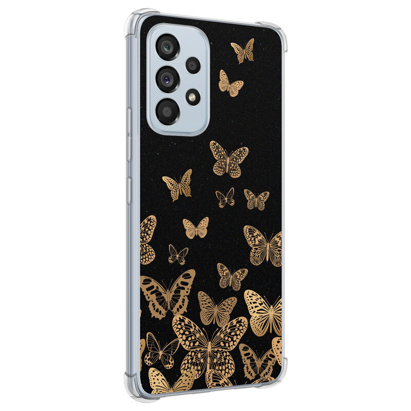 Leuke Telefoonhoesjes Samsung Galaxy A53 shockproof case - Vlinders