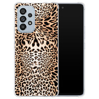 Leuke Telefoonhoesjes Samsung Galaxy A53 shockproof case - Luipaardprint