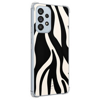 Leuke Telefoonhoesjes Samsung Galaxy A53 shockproof case - Zebra