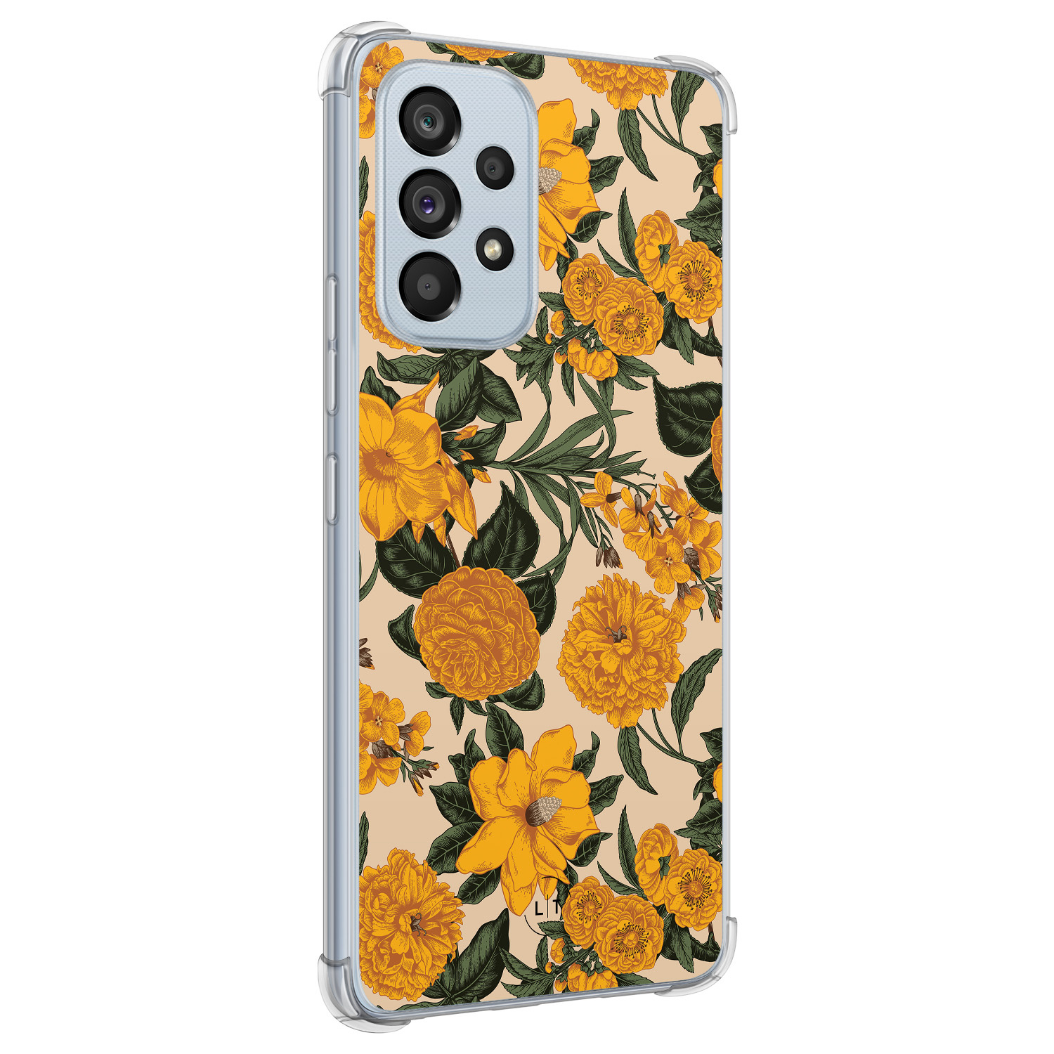 Leuke Telefoonhoesjes Samsung Galaxy A53 shockproof case - Retro flowers