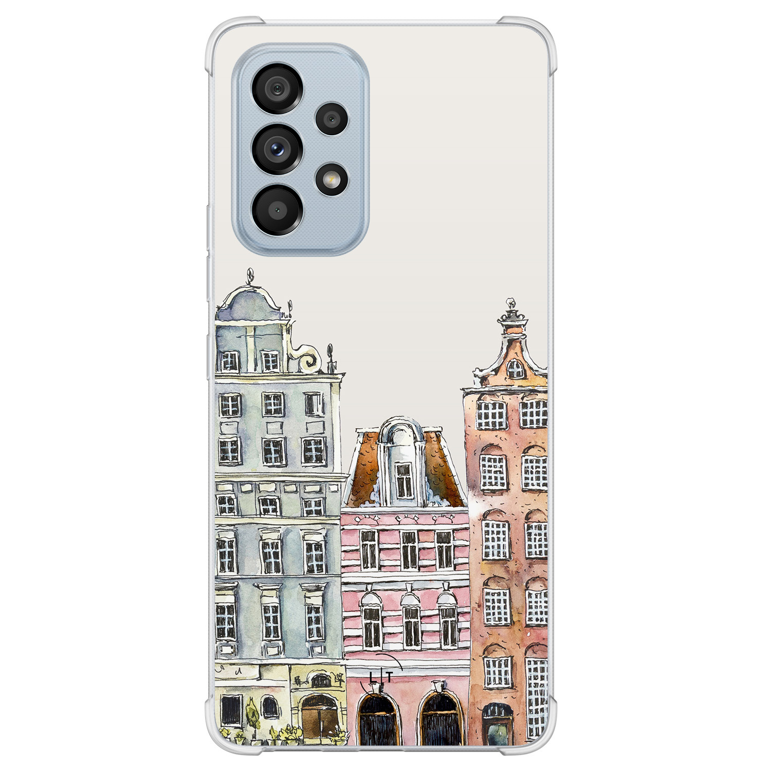 Leuke Telefoonhoesjes Samsung Galaxy A53 shockproof case - Grachtenpandjes
