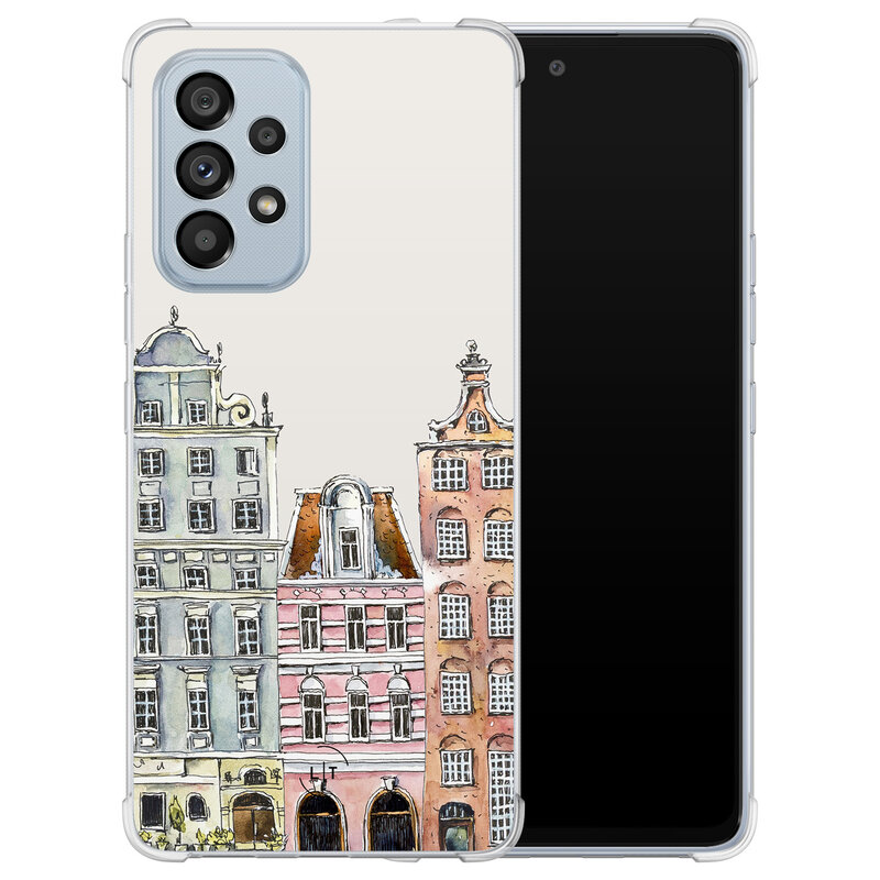 Leuke Telefoonhoesjes Samsung Galaxy A53 shockproof case - Grachtenpandjes