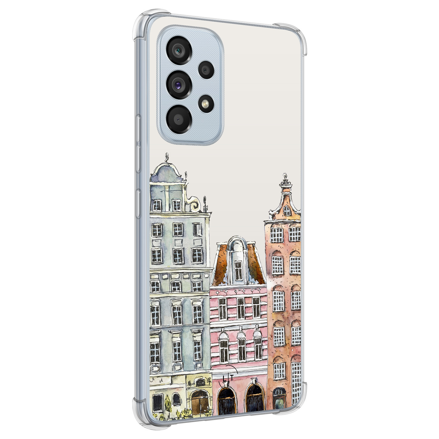 Leuke Telefoonhoesjes Samsung Galaxy A53 shockproof case - Grachtenpandjes
