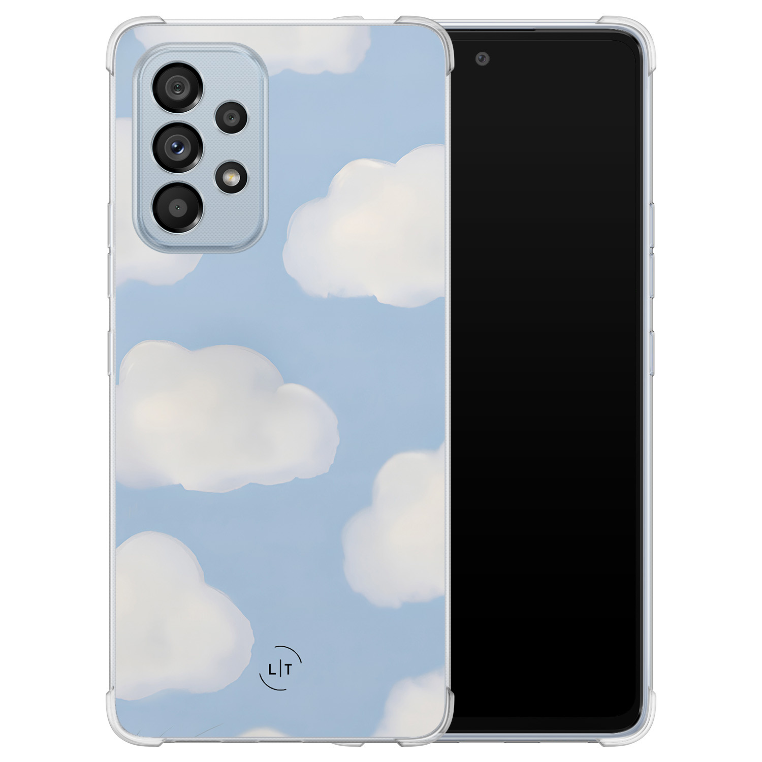 Leuke Telefoonhoesjes Samsung Galaxy A53 shockproof case - Wolken