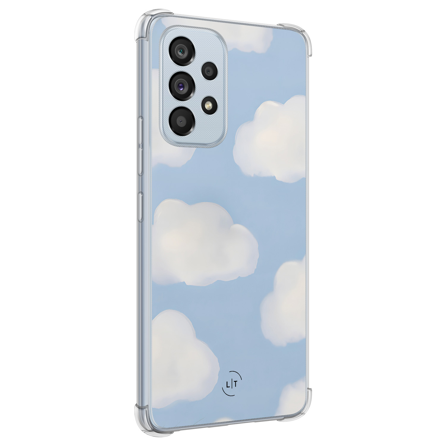 Leuke Telefoonhoesjes Samsung Galaxy A53 shockproof case - Wolken