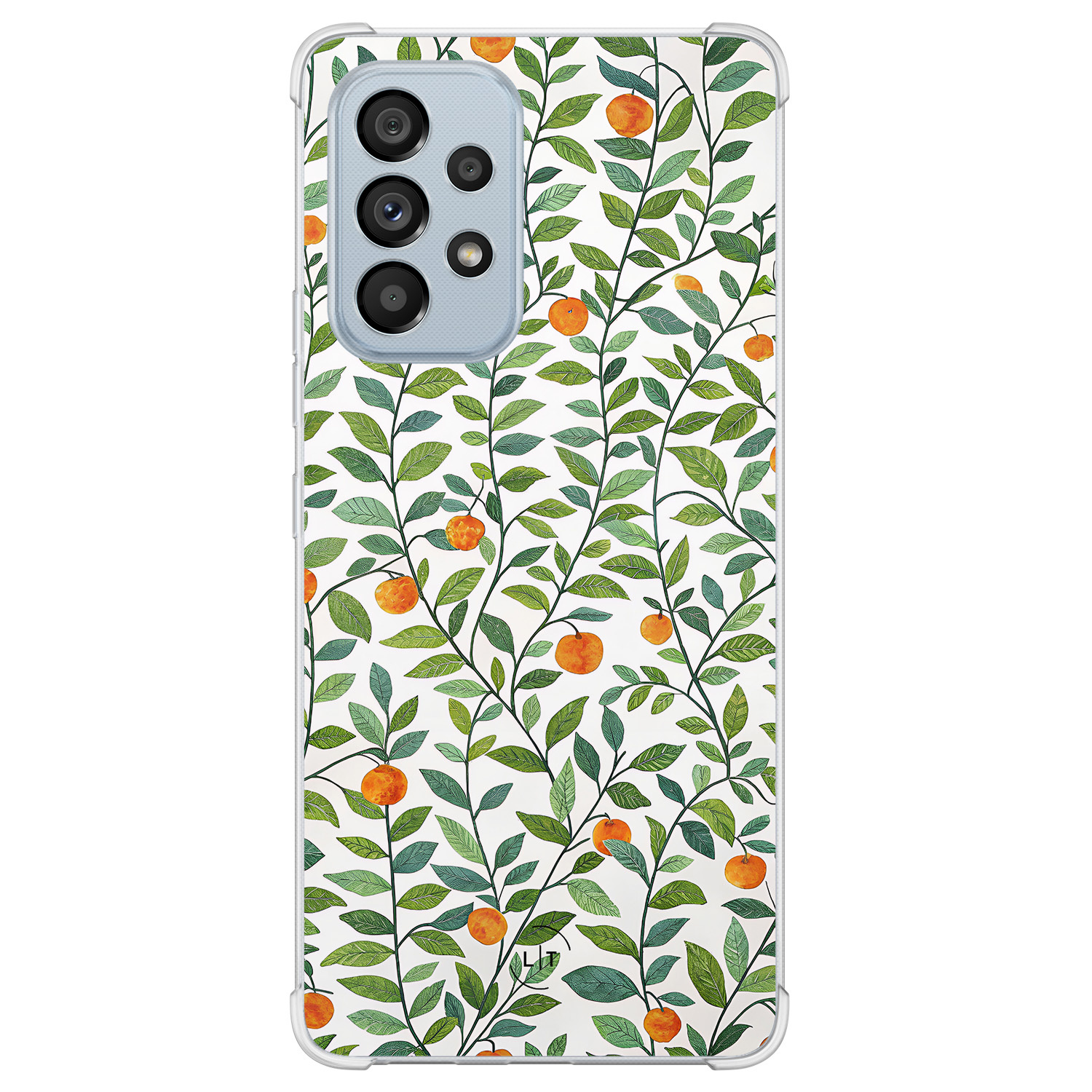 Leuke Telefoonhoesjes Samsung Galaxy A53 shockproof case - Orange garden