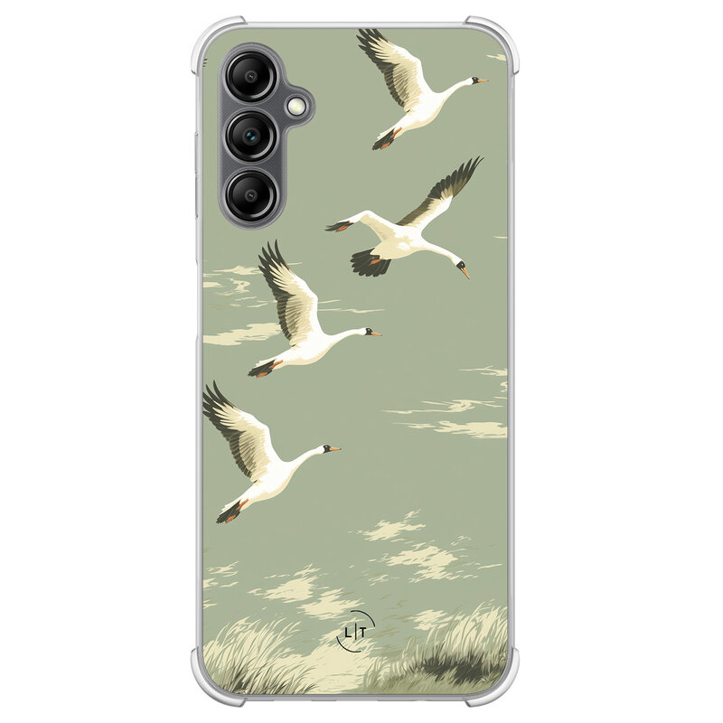 Leuke Telefoonhoesjes Samsung Galaxy A14 shockproof case - Vogels