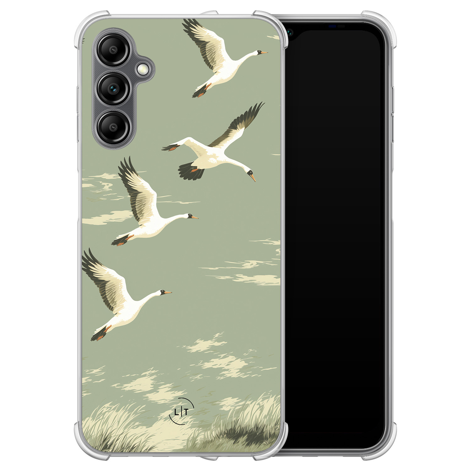 Leuke Telefoonhoesjes Samsung Galaxy A14 shockproof case - Vogels