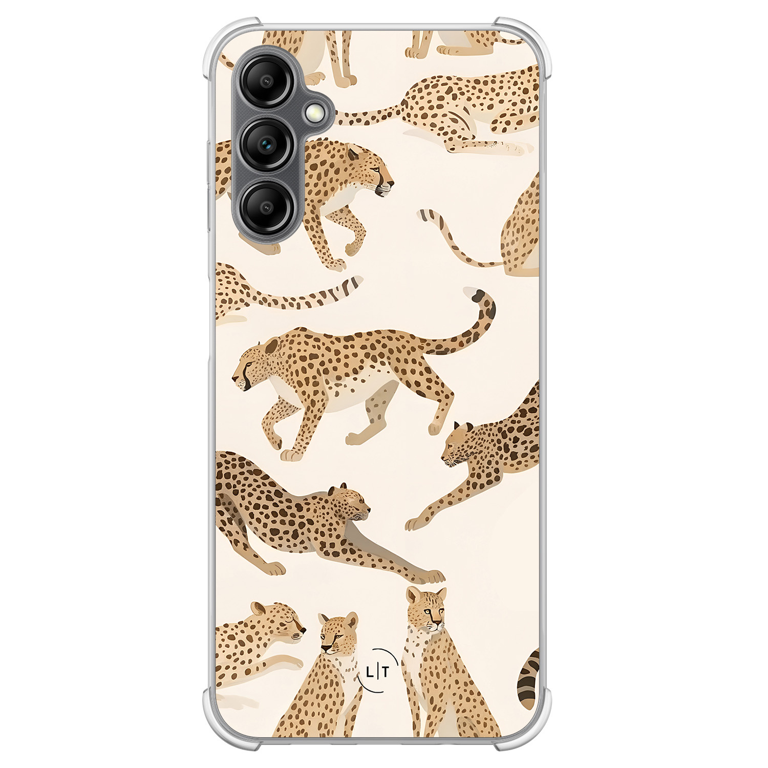 Leuke Telefoonhoesjes Samsung Galaxy A14 shockproof case - Cheetah