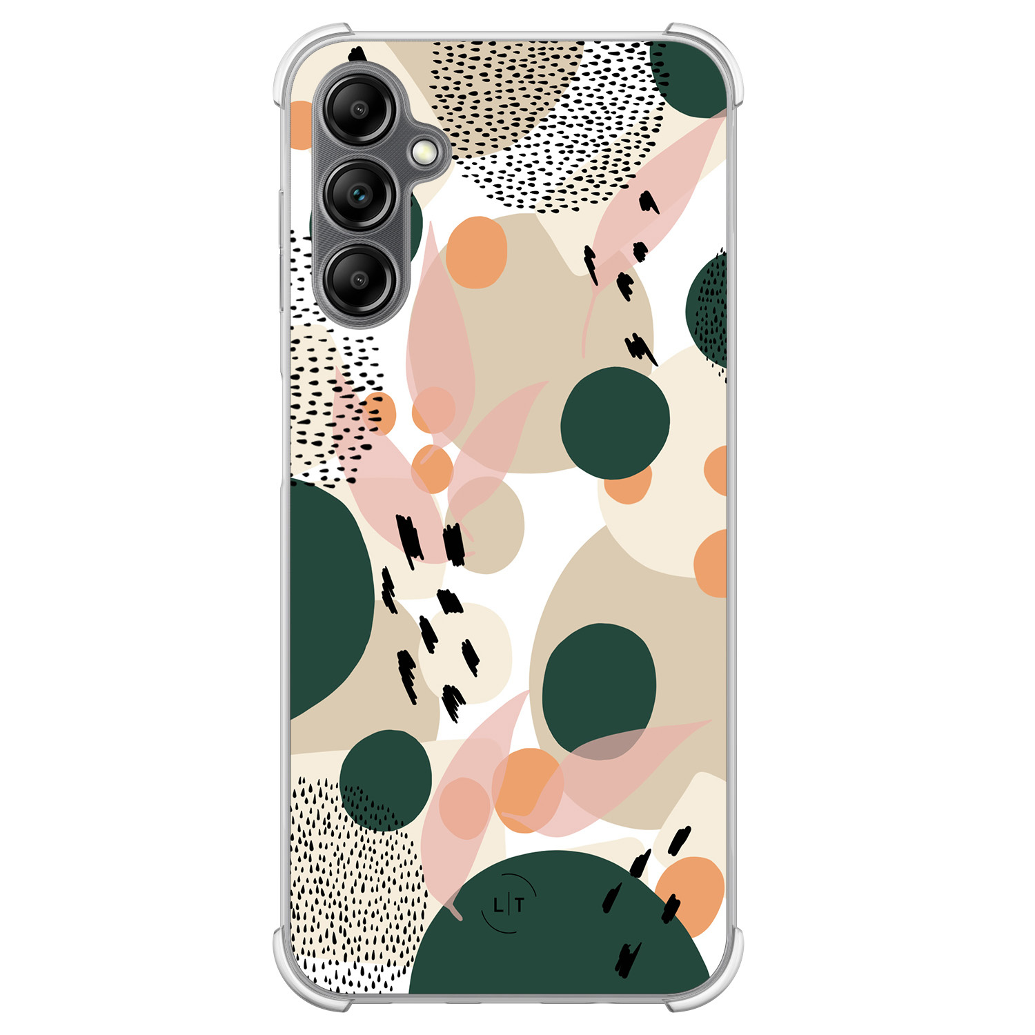 Leuke Telefoonhoesjes Samsung Galaxy A14 shockproof case - Abstract painted