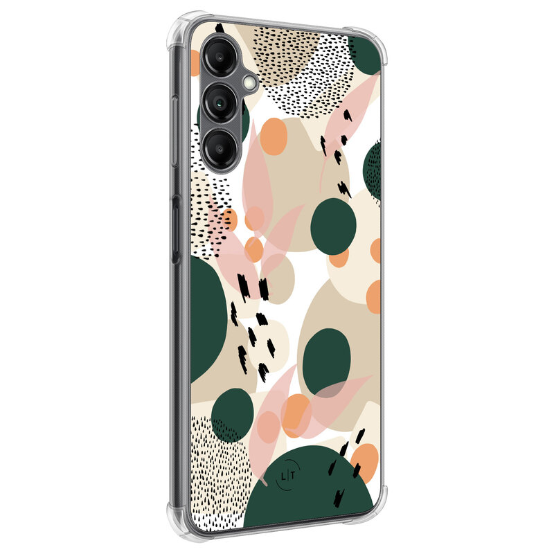 Leuke Telefoonhoesjes Samsung Galaxy A14 shockproof case - Abstract painted