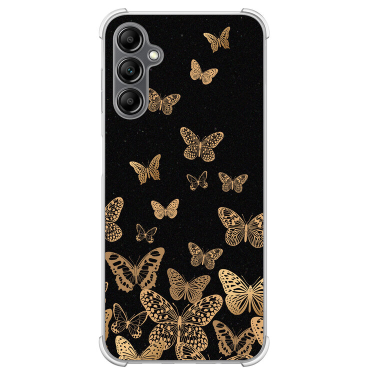 Leuke Telefoonhoesjes Samsung Galaxy A14 shockproof case - Vlinders
