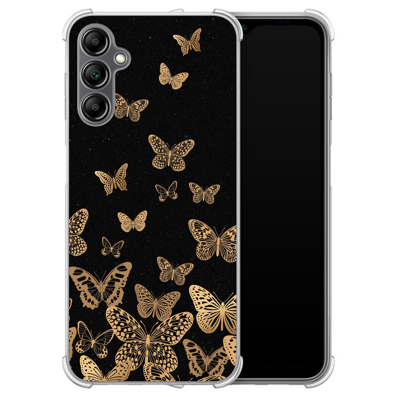 Leuke Telefoonhoesjes Samsung Galaxy A14 shockproof case - Vlinders