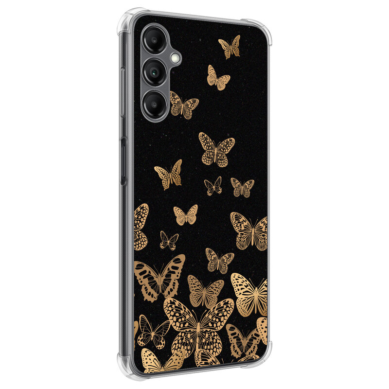 Leuke Telefoonhoesjes Samsung Galaxy A14 shockproof case - Vlinders