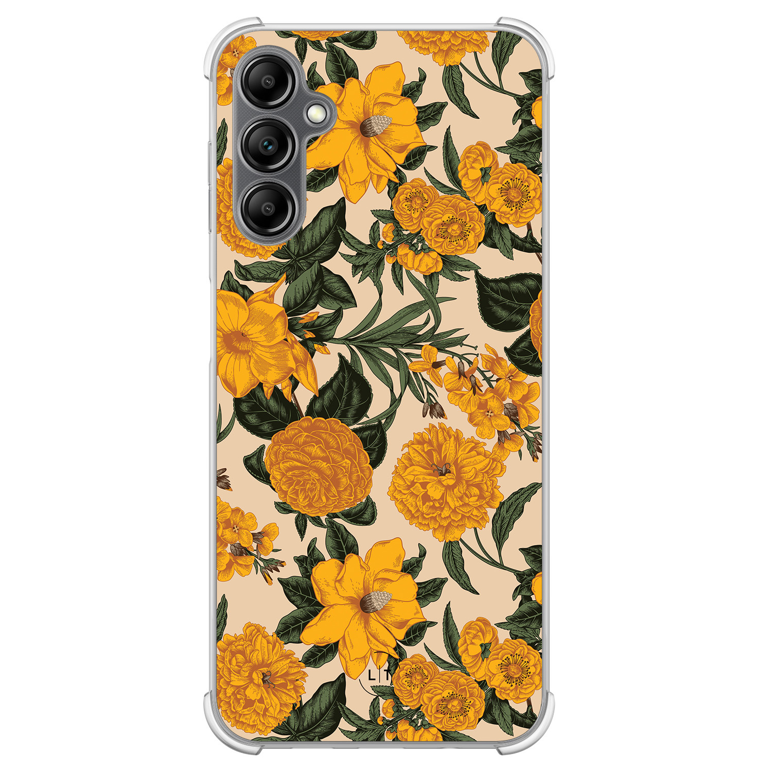 Leuke Telefoonhoesjes Samsung Galaxy A14 shockproof case - Retro flowers
