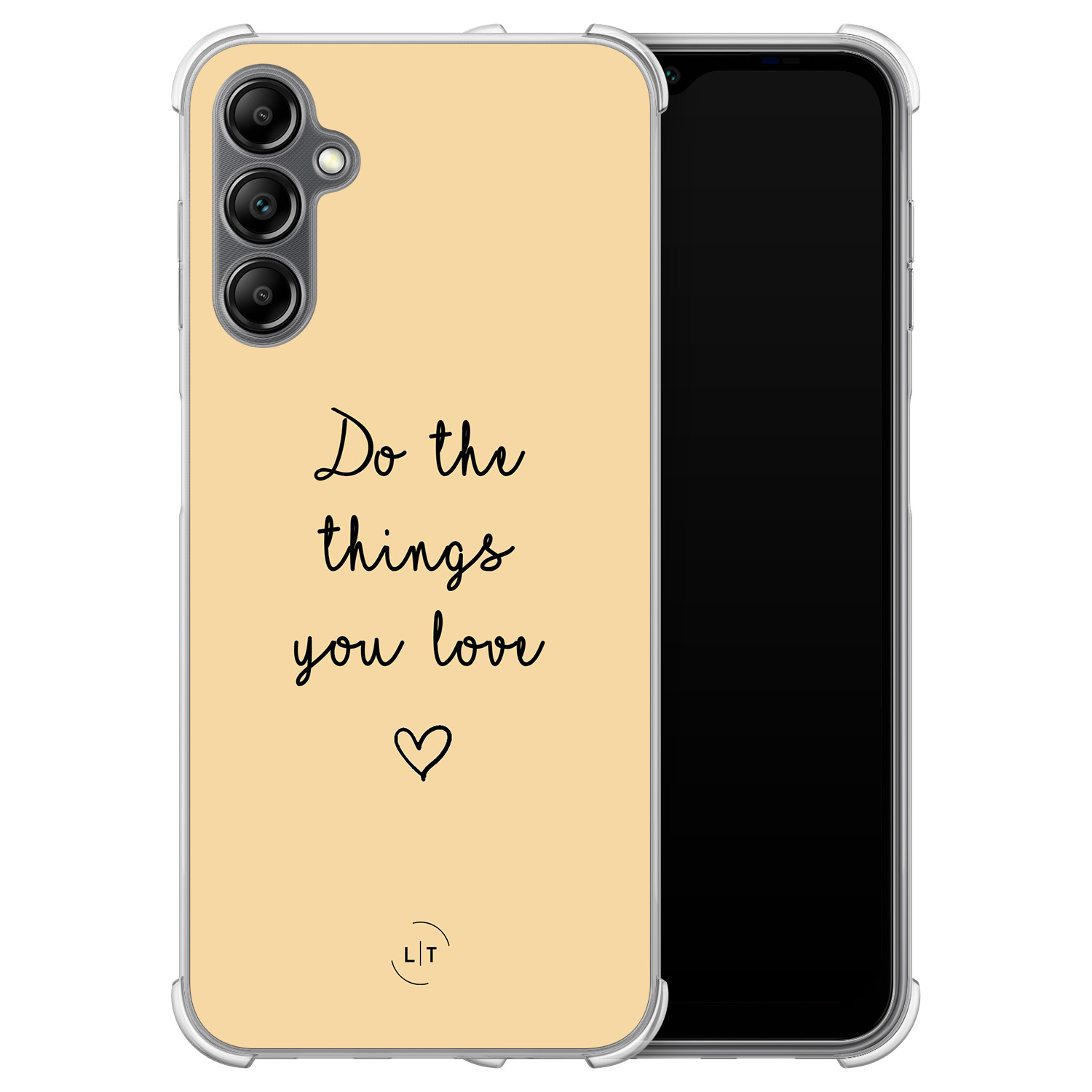 Leuke Telefoonhoesjes Samsung Galaxy A14 shockproof case - Do the things with love