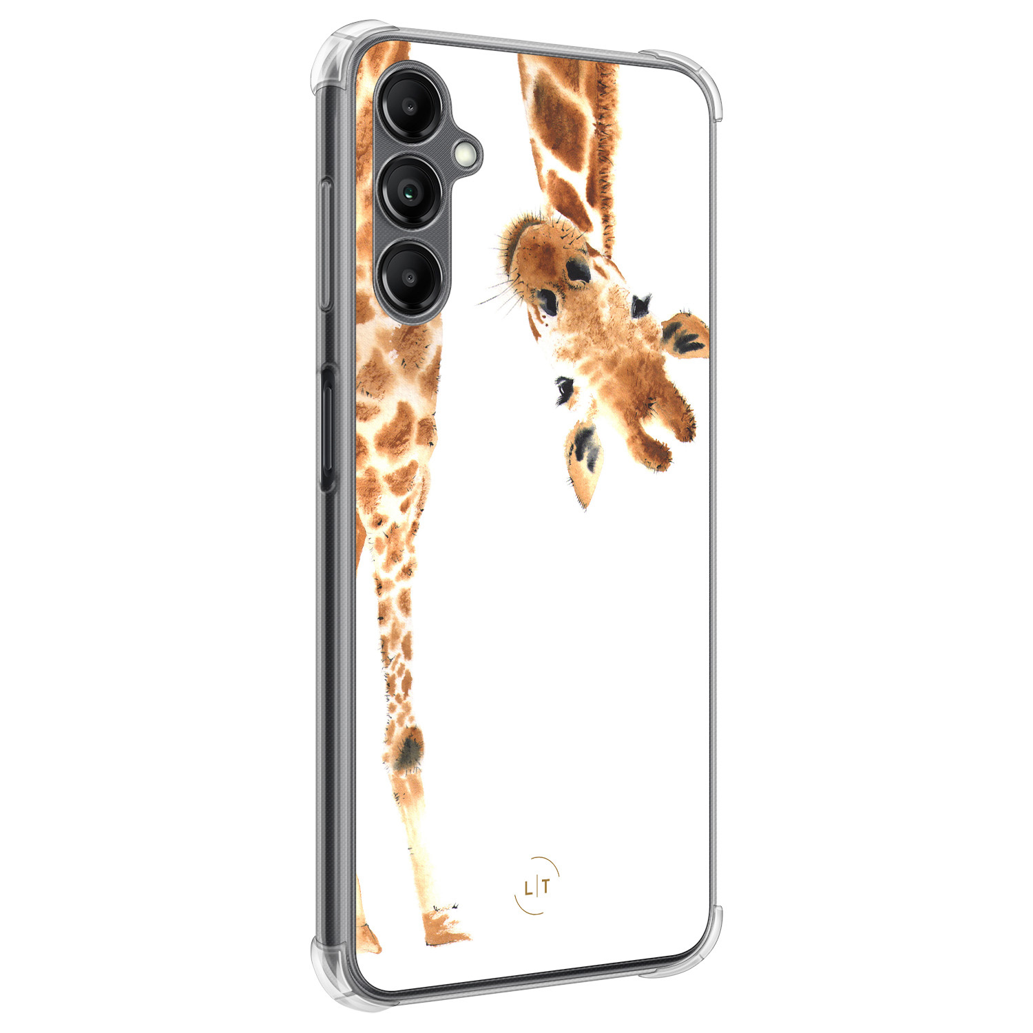 Leuke Telefoonhoesjes Samsung Galaxy A14 shockproof case - Giraffe