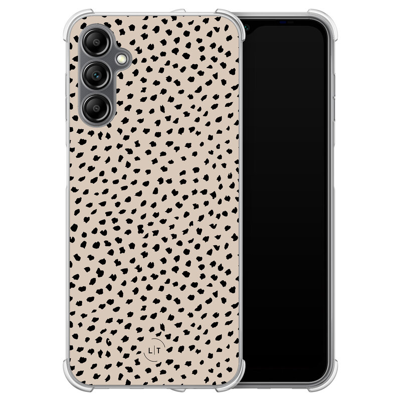 Leuke Telefoonhoesjes Samsung Galaxy A14 shockproof case - Almond dots