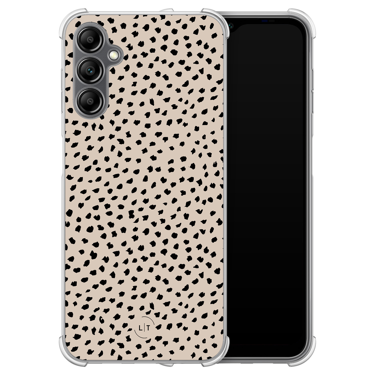 Leuke Telefoonhoesjes Samsung Galaxy A14 shockproof case - Almond dots