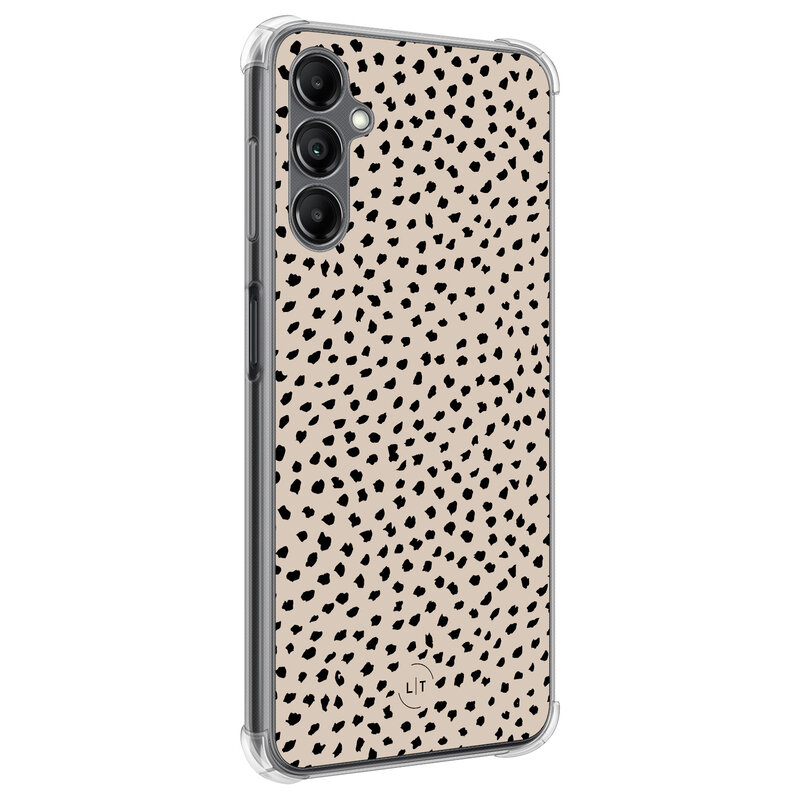 Leuke Telefoonhoesjes Samsung Galaxy A14 shockproof case - Almond dots