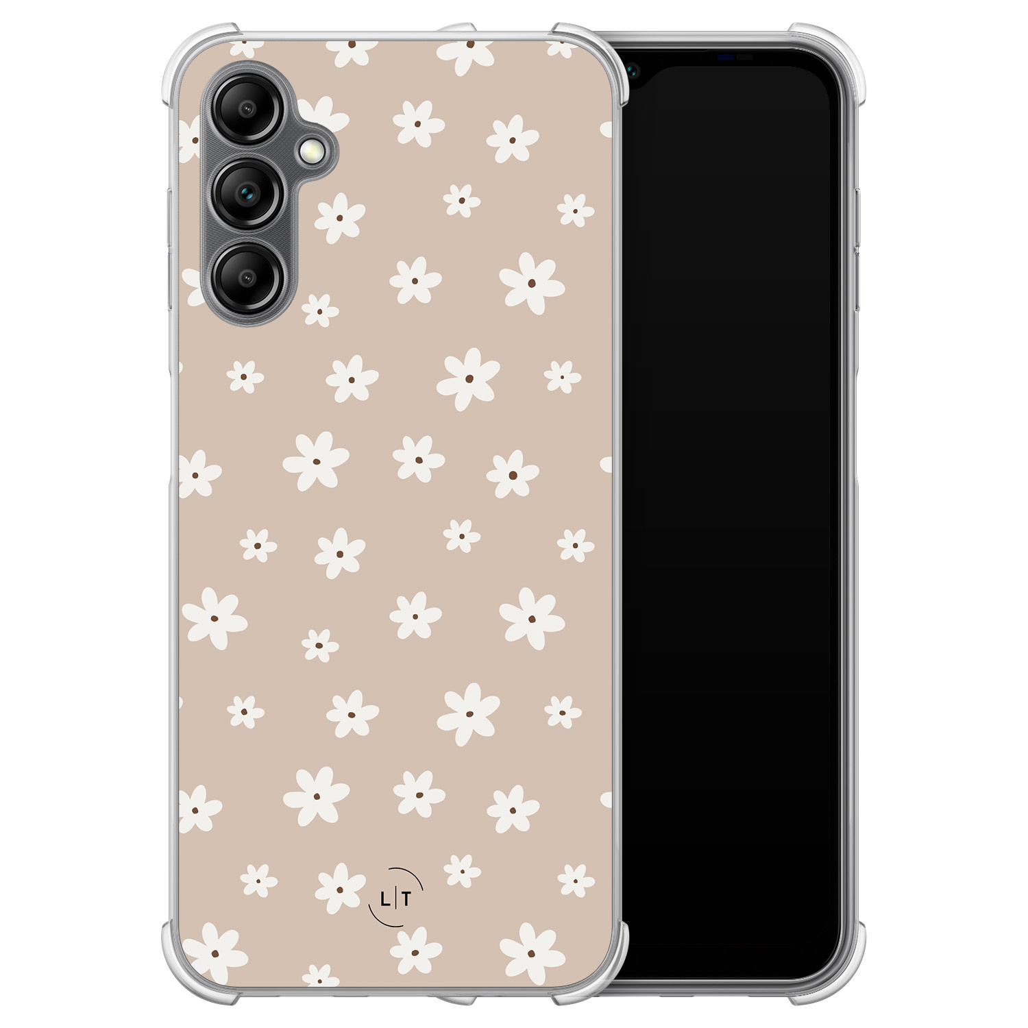 Leuke Telefoonhoesjes Samsung Galaxy A14 shockproof case - Cute flowers