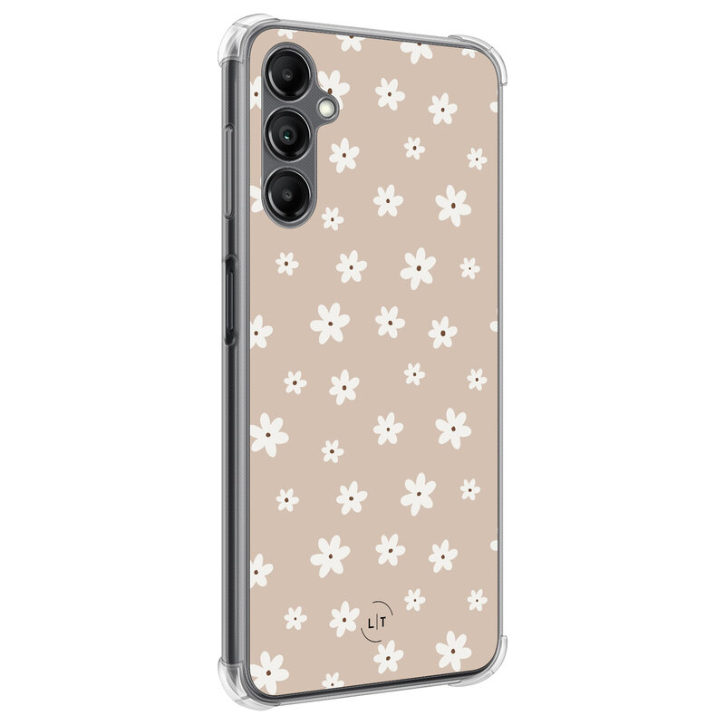 Leuke Telefoonhoesjes Samsung Galaxy A14 shockproof case - Cute flowers