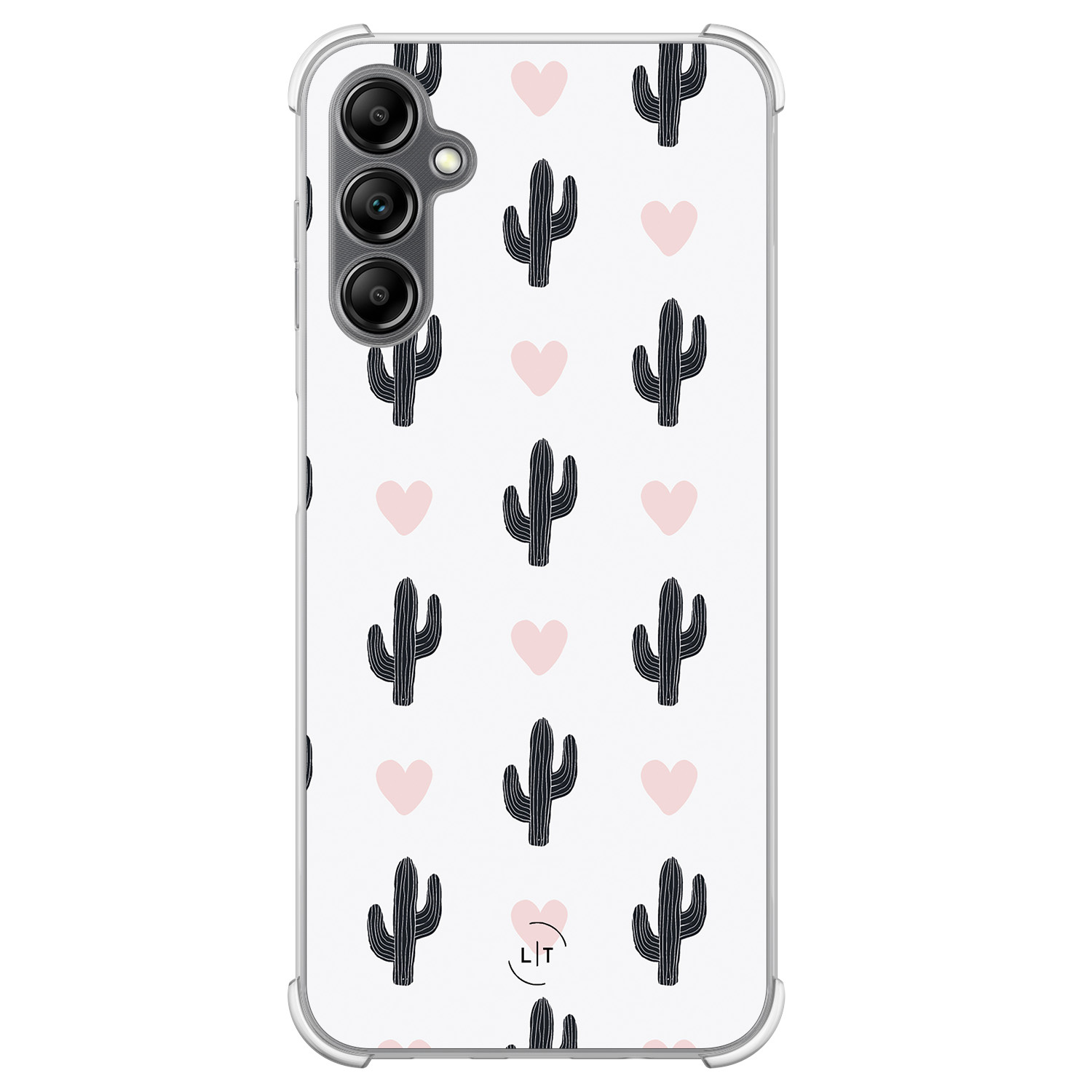 Leuke Telefoonhoesjes Samsung Galaxy A14 shockproof case - Cactus love