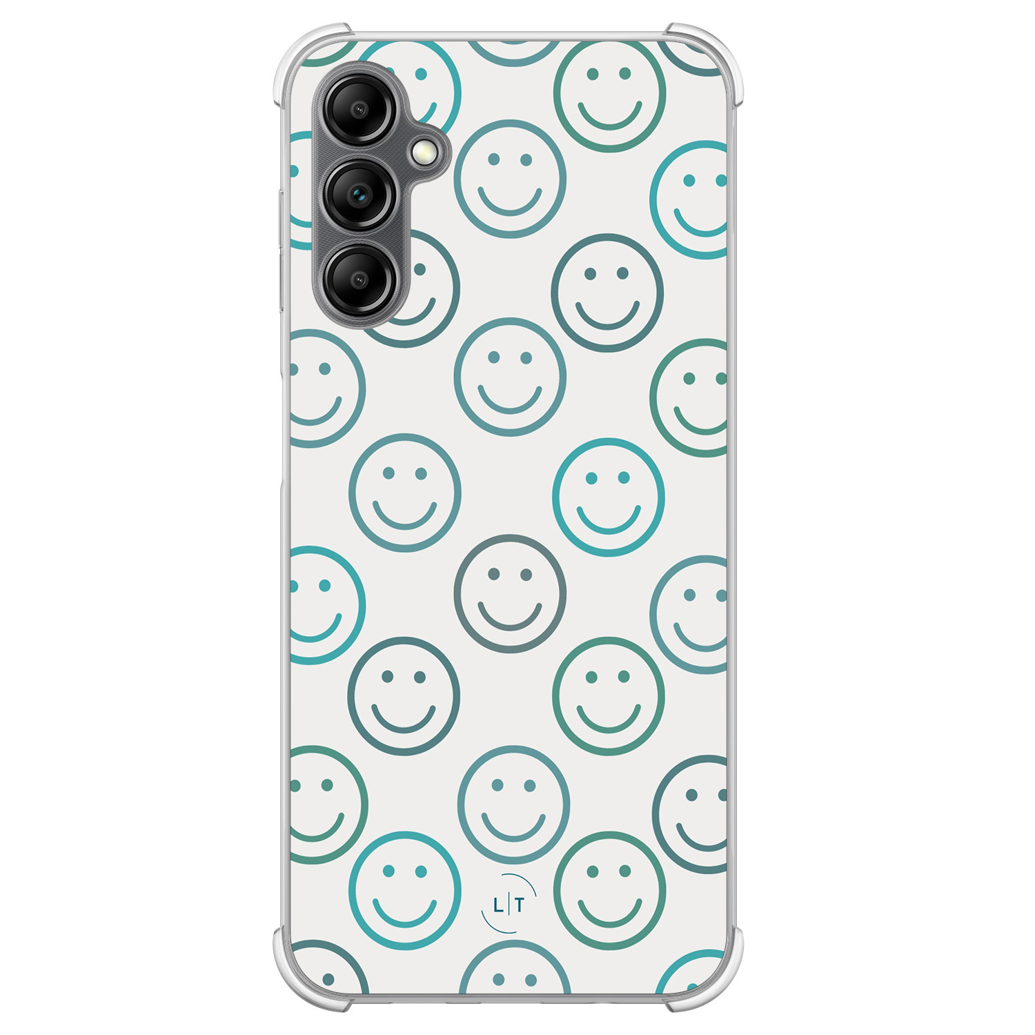 Leuke Telefoonhoesjes Samsung Galaxy A14 shockproof case - Happy faces