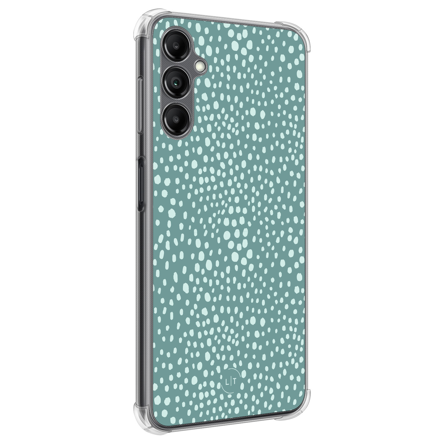 Leuke Telefoonhoesjes Samsung Galaxy A14 shockproof case - Blue dots